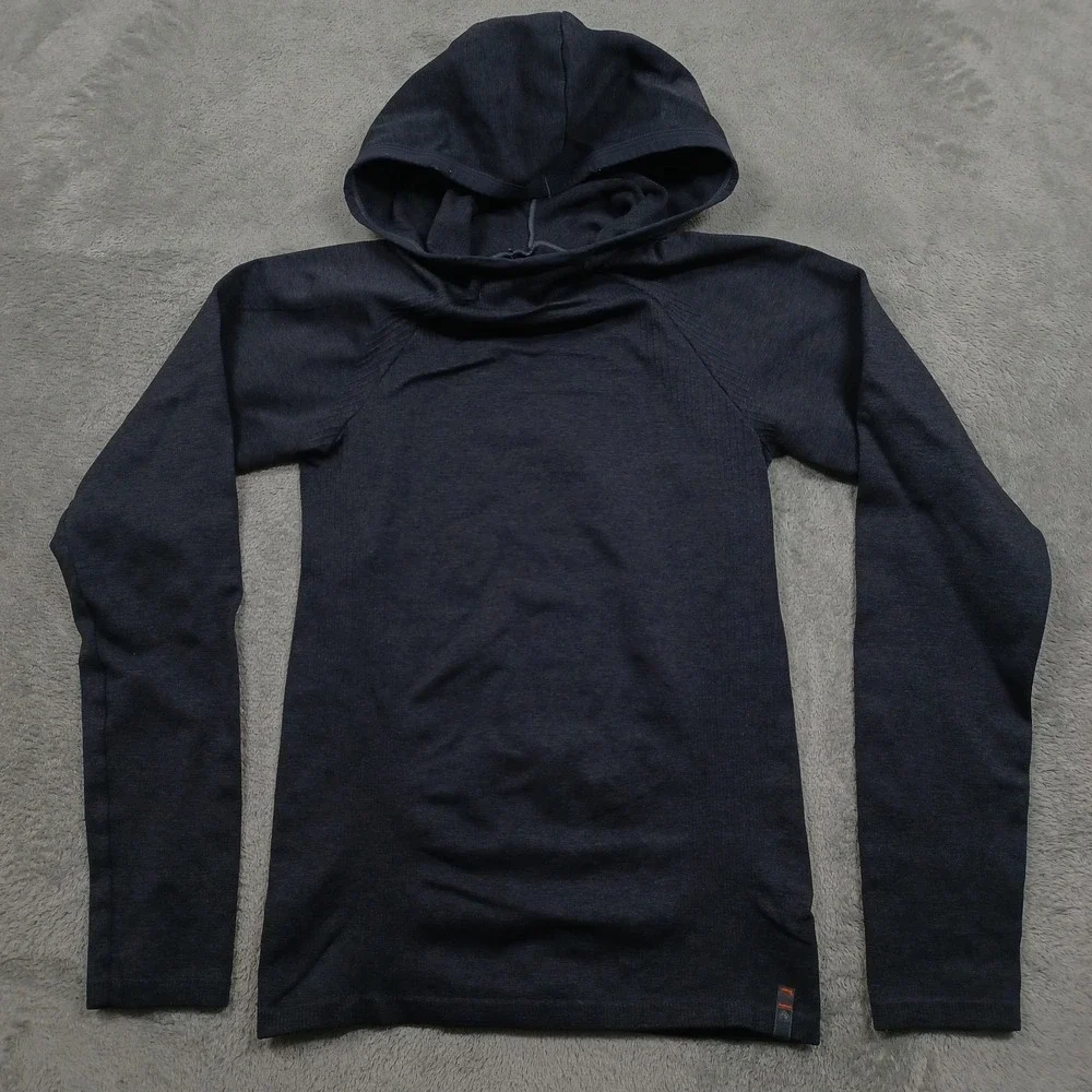 Nike Hoodie Womens XS Gray Activewear Pullover‎ Gym Training Running